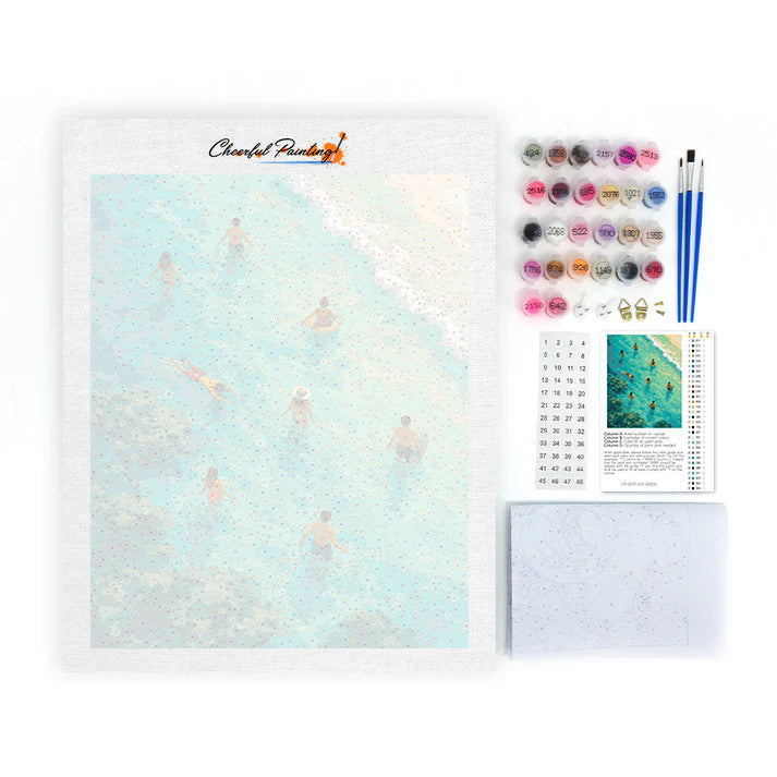 Mareas de verano – Pintura por números