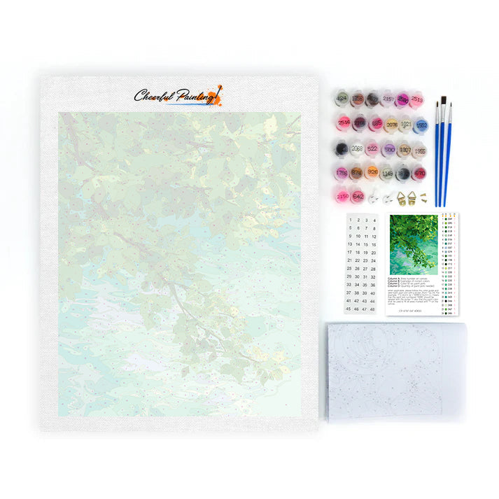 Aguas verdes – Pintura por números