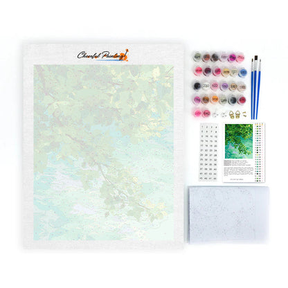 Aguas verdes – Pintura por números