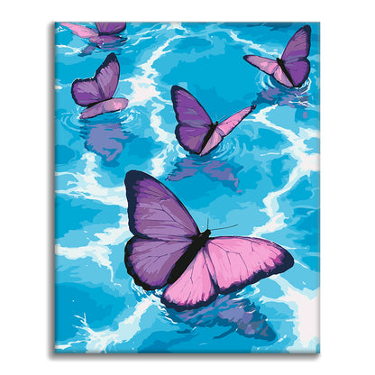 Deriva violeta – Pintura por números