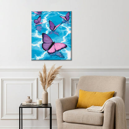 Deriva violeta – Pintura por números