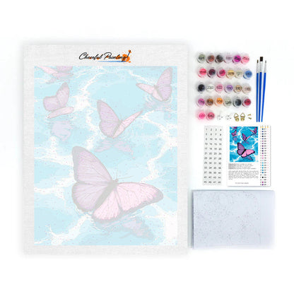 Deriva violeta – Pintura por números
