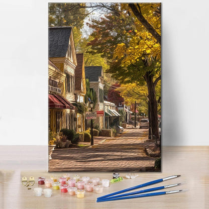 Calles De La Ciudad - Pintar por Números