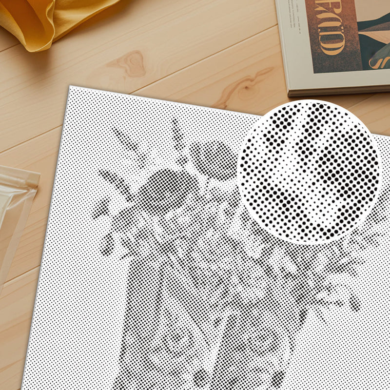 Botas y flores – Pintura de puntos