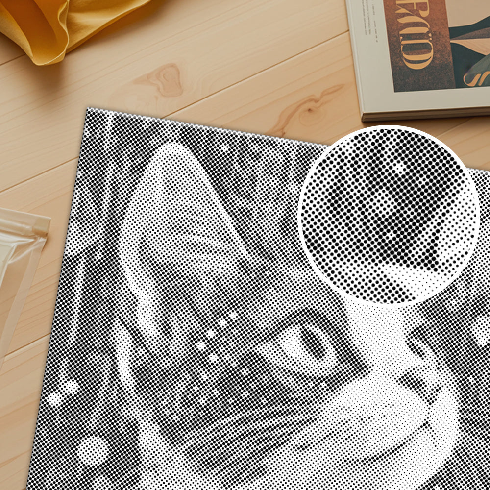 Gato calicó – Pintura de puntos