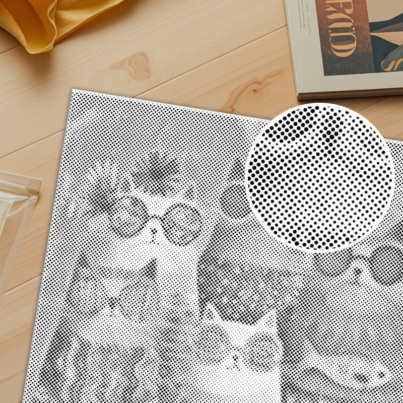 Pandilla de gatos con estilo – Pintura de puntos