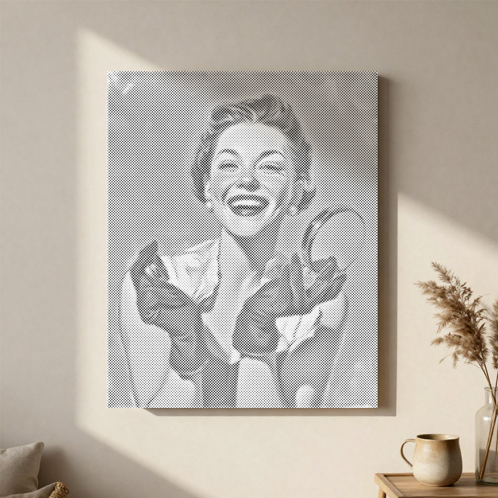 Maquillaje exquisito – Pintura de puntos
