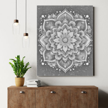 Mandala gloriosa – Pintura de puntos