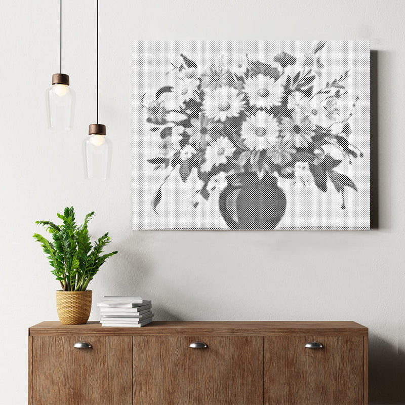 Armonía dorada – Pintura de puntos