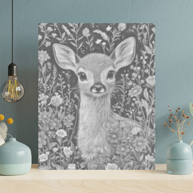 Cervatillo inocente – Pintura de puntos