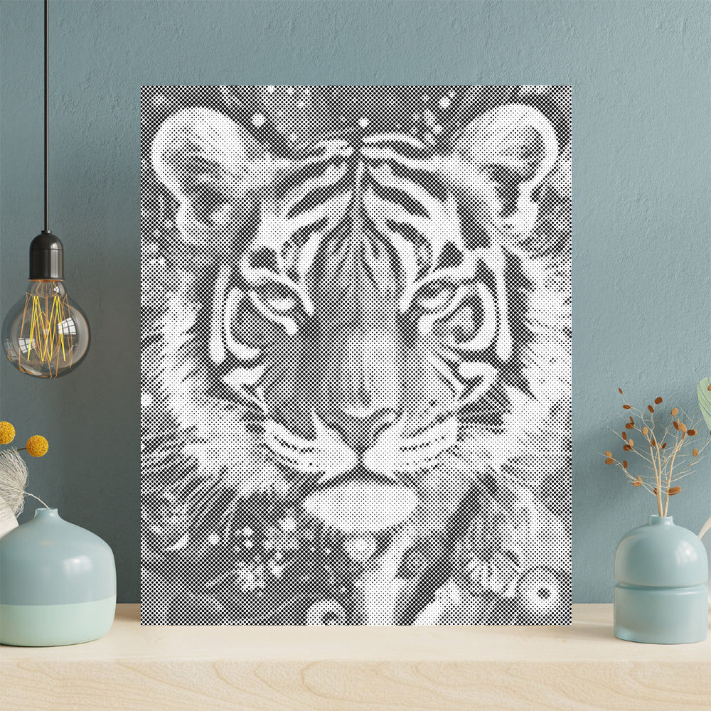 Rey del bosque – Pintura de puntos