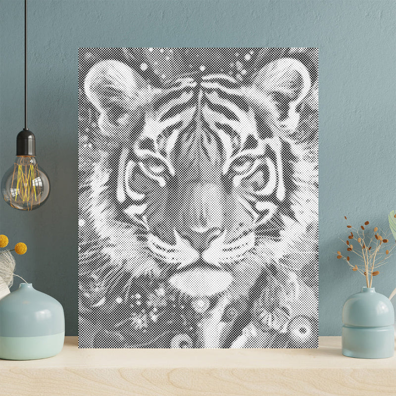 Rey del bosque – Pintura de puntos