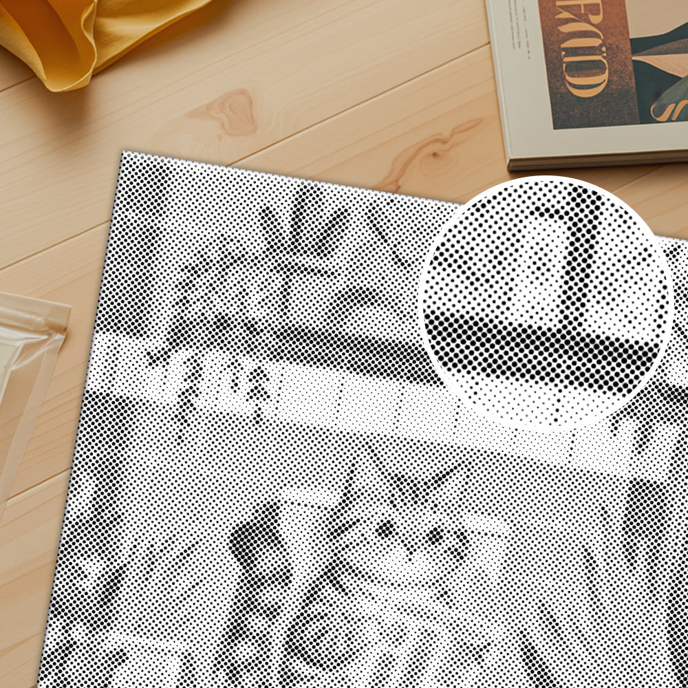 Gatito lector – Pintura de puntos