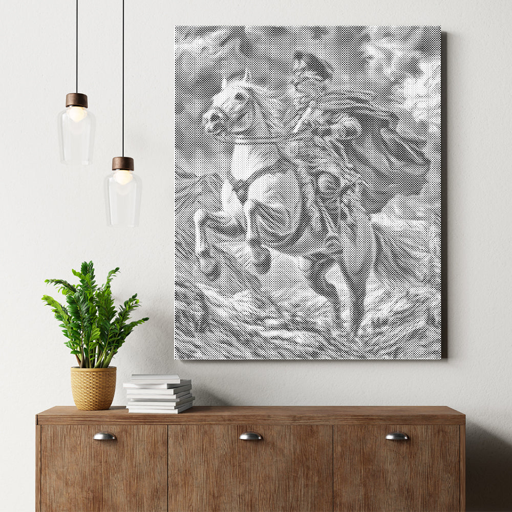 Gato Napoleón – Pintura de puntos