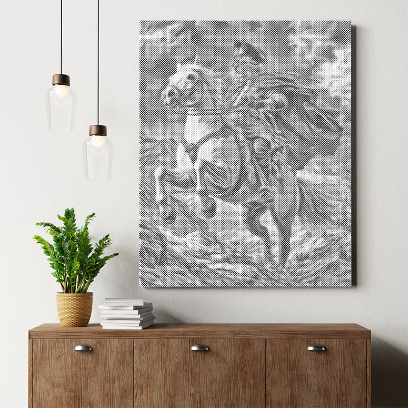 Gato Napoleón – Pintura de puntos