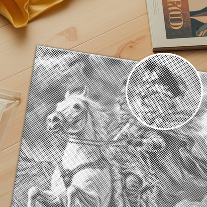Gato Napoleón – Pintura de puntos