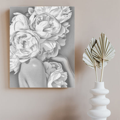 Peonía – Pintura de puntos