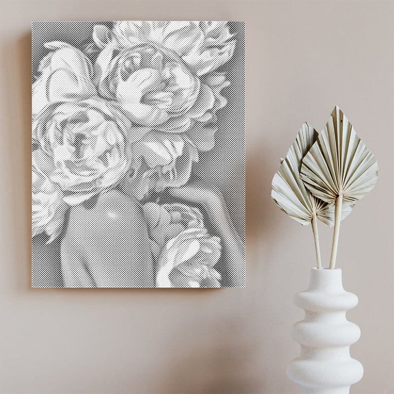 Peonía – Pintura de puntos