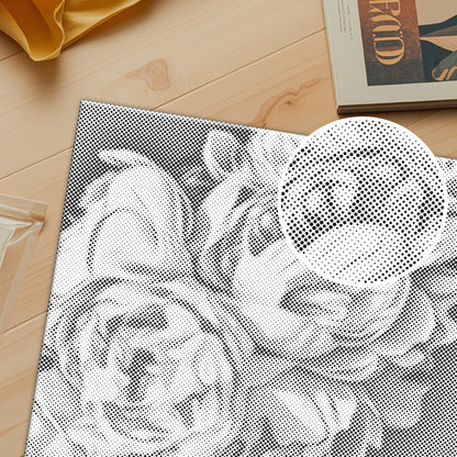 Peonía – Pintura de puntos