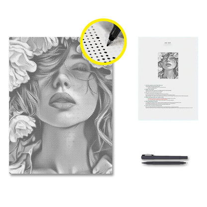 Ramillete – Pintura de puntos