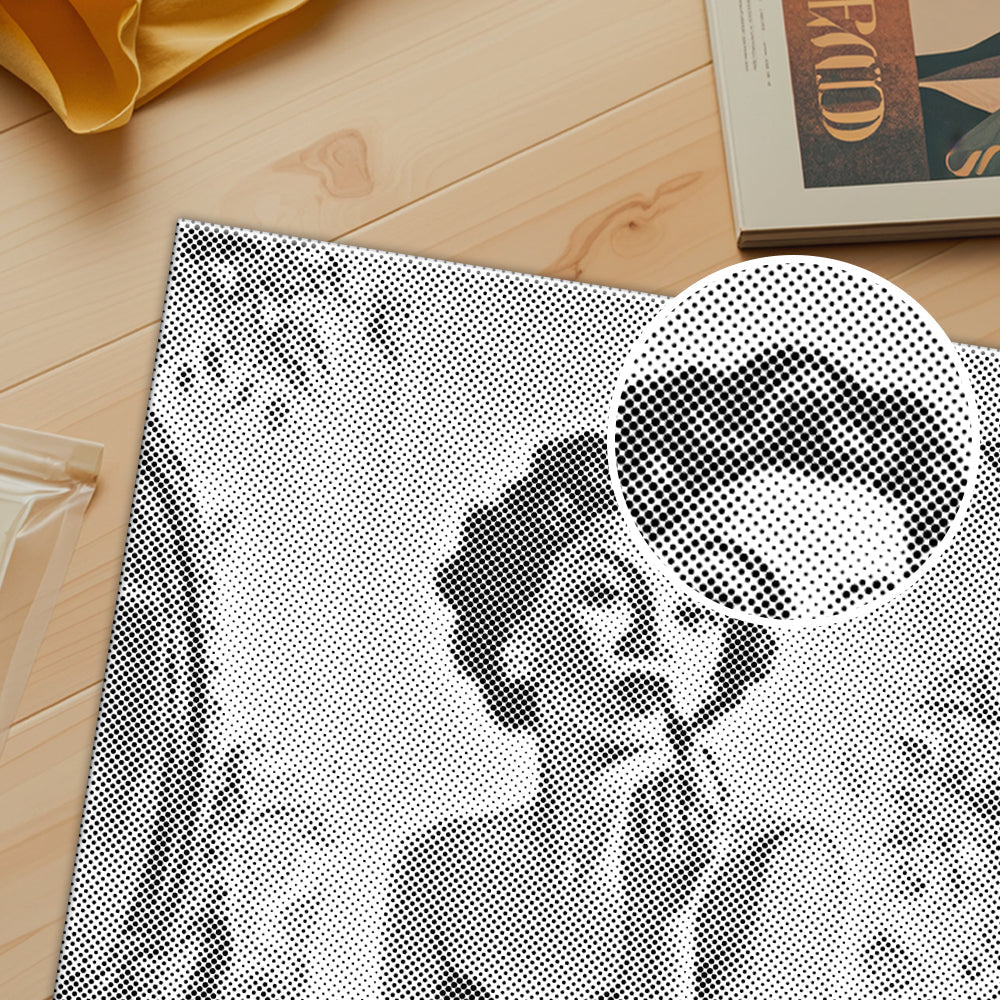 Sensaciones retro – Pintura de puntos