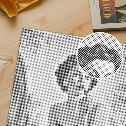 Sensaciones retro – Pintura de puntos