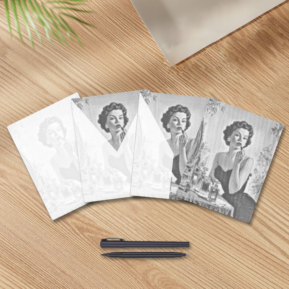 Sensaciones retro – Pintura de puntos
