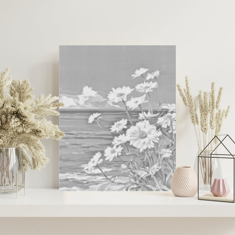 Margaritas junto al mar – Pintura de puntos