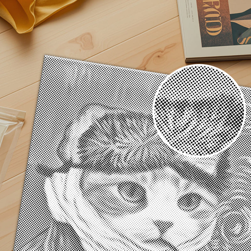 Autorretrato de gato – Pintura de puntos