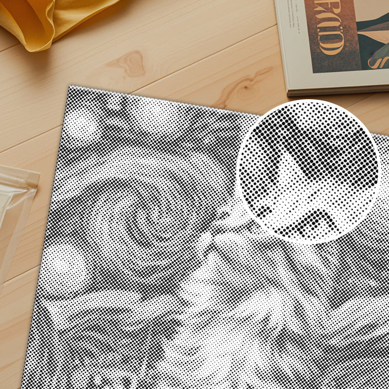 Gato en noche estrellada – Pintura de puntos