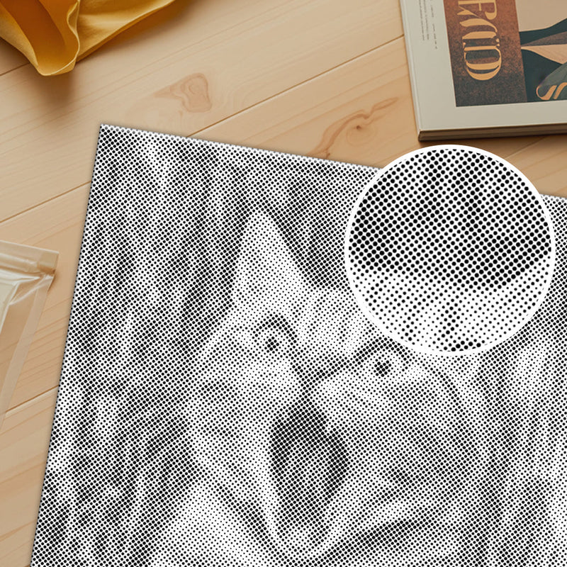 El grito del gato – Pintura de puntos