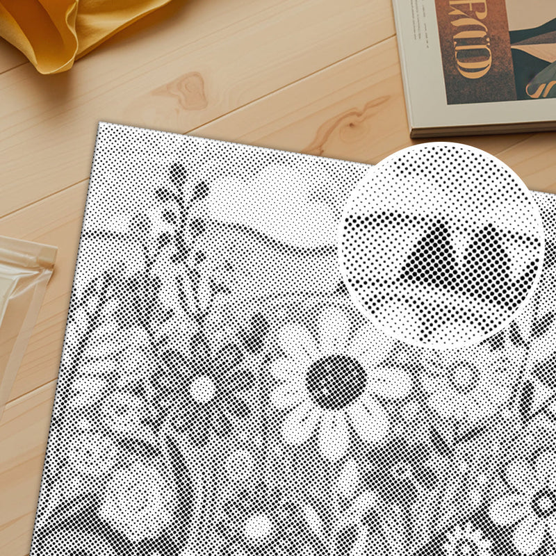 Flores silvestres – Pintura de puntos