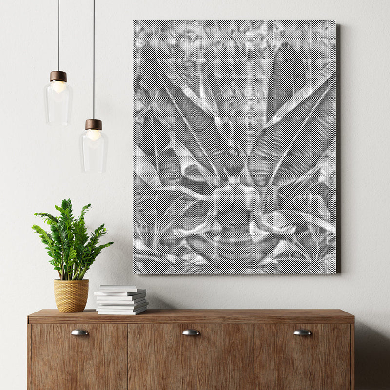 Yogui en el jardín – Pintura de puntos