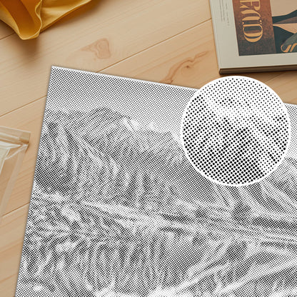 Lago de Nueva Zelanda con picos nevados - Pintura de puntos