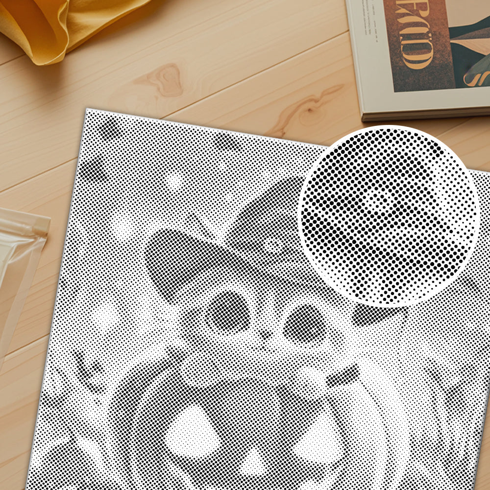 Gato calabaza con sombrero - Pintura de puntos
