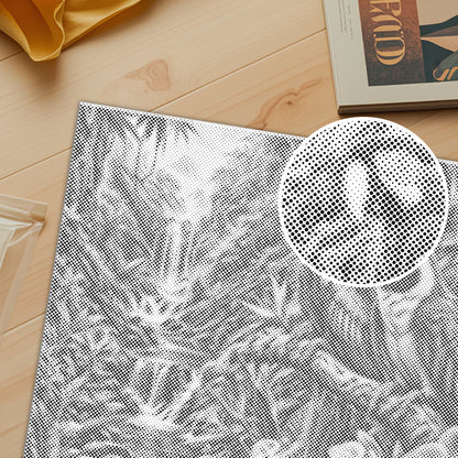 Loro tropical junto a una cascada - Pintura de puntos
