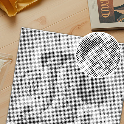 Accesorios de vaquero con girasoles - Pintura de puntos