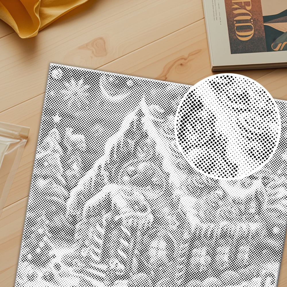 Casa de caramelos navideña - Pintura de puntos
