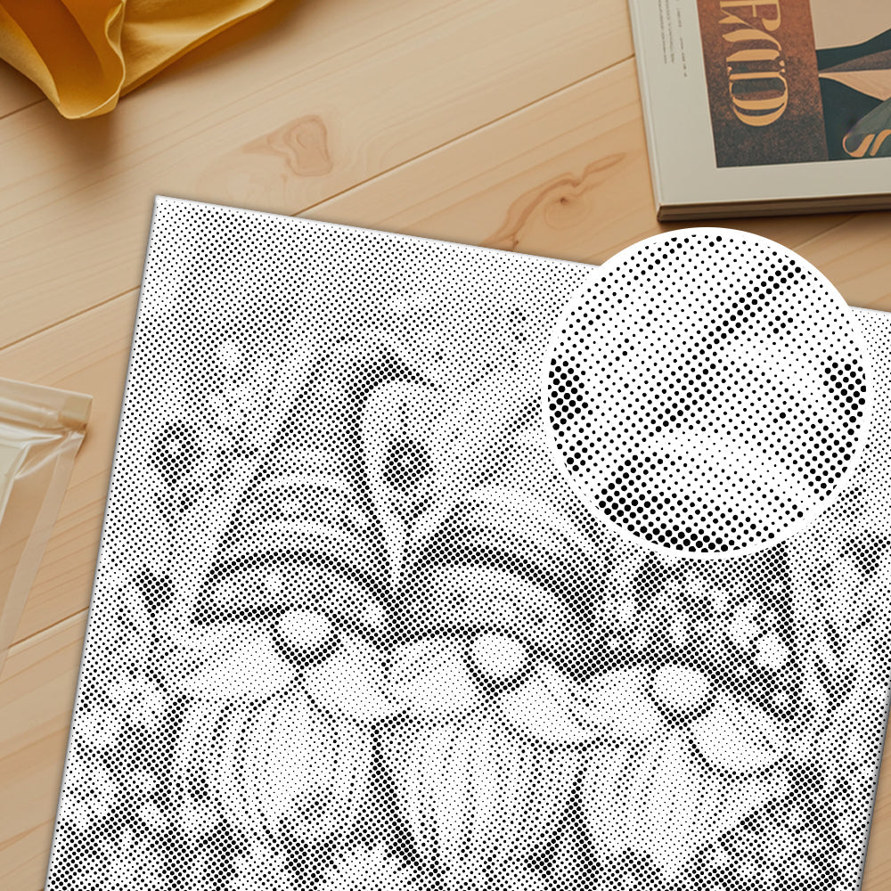 Gnomos florales - Pintura de puntos