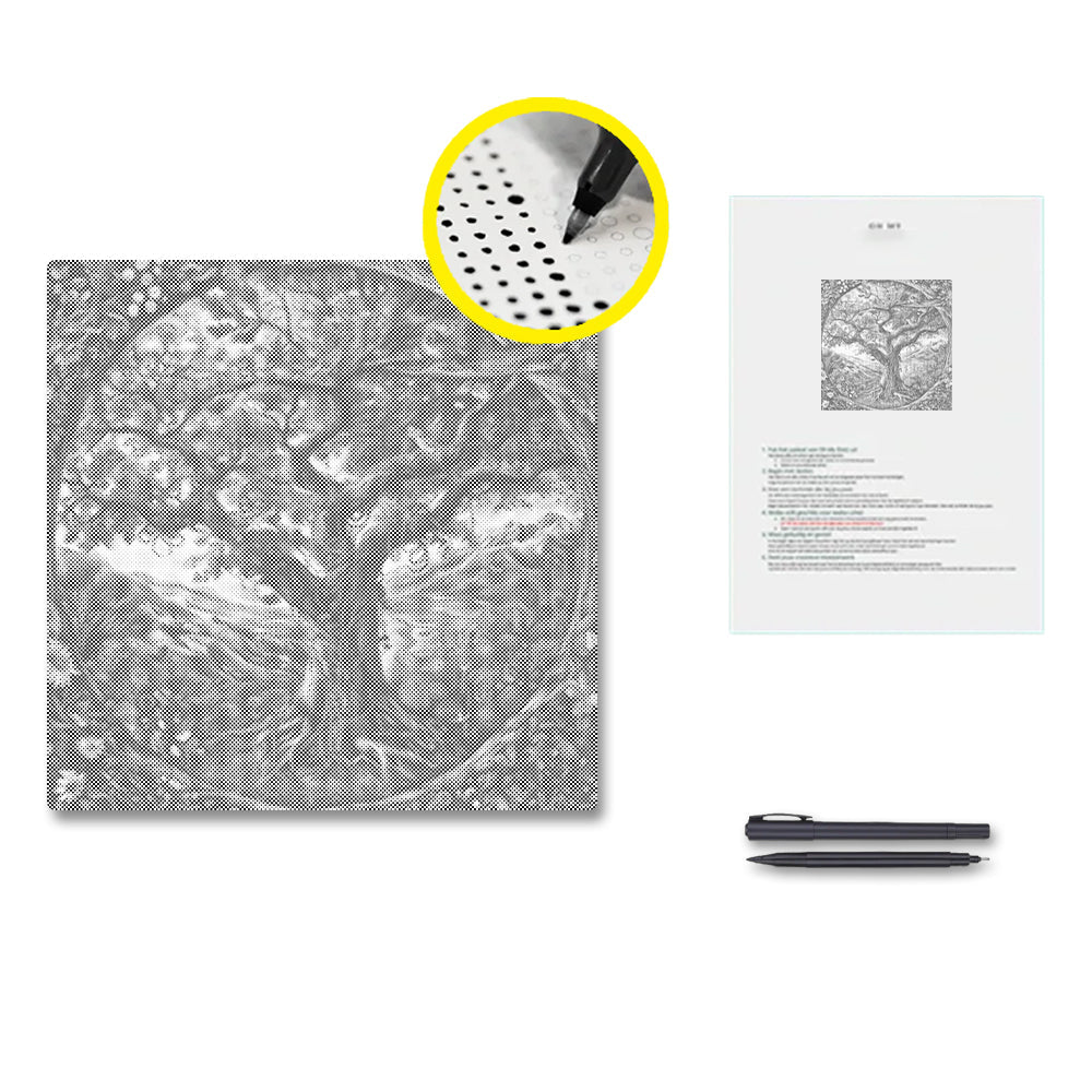 Árbol Madre de la Vida - Pintura de puntos
