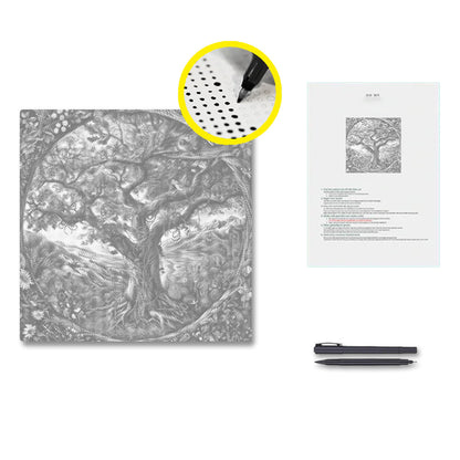 Árbol Madre de la Vida - Pintura de puntos