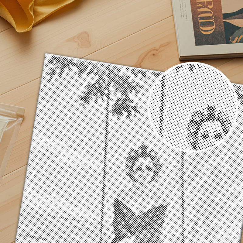 Elegancia de brasas – Pintura de puntos