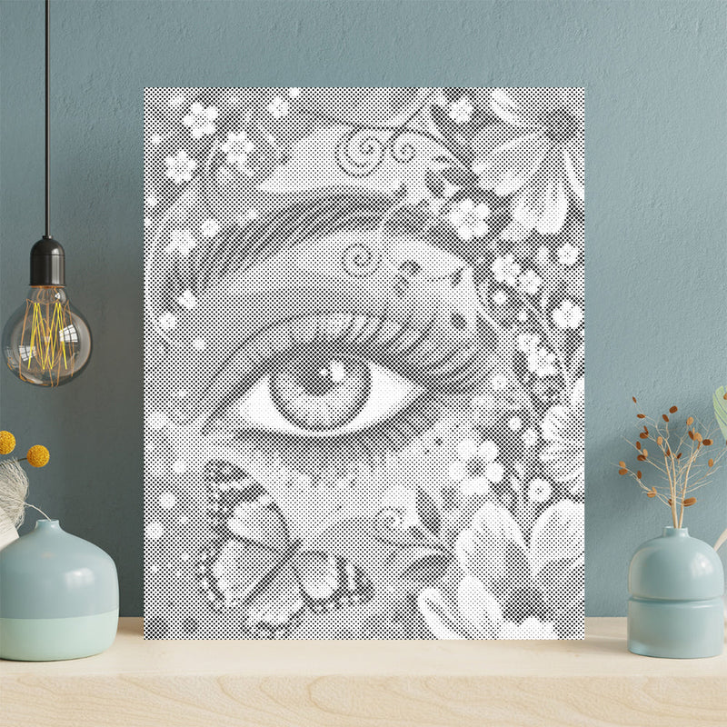Ojo del jardín – Pintura de puntos