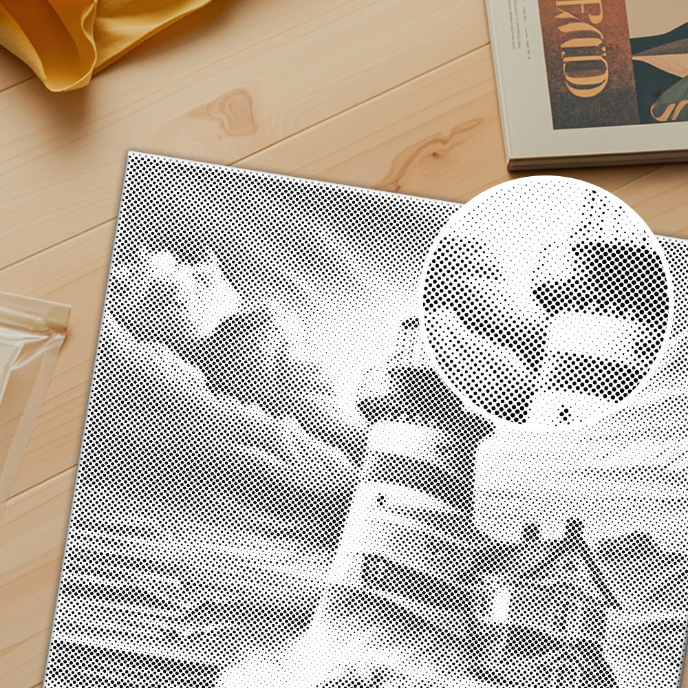 Redondo completo – Faro – Pintura de puntos