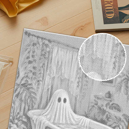 Relajación fantasmal – Pintura de puntos