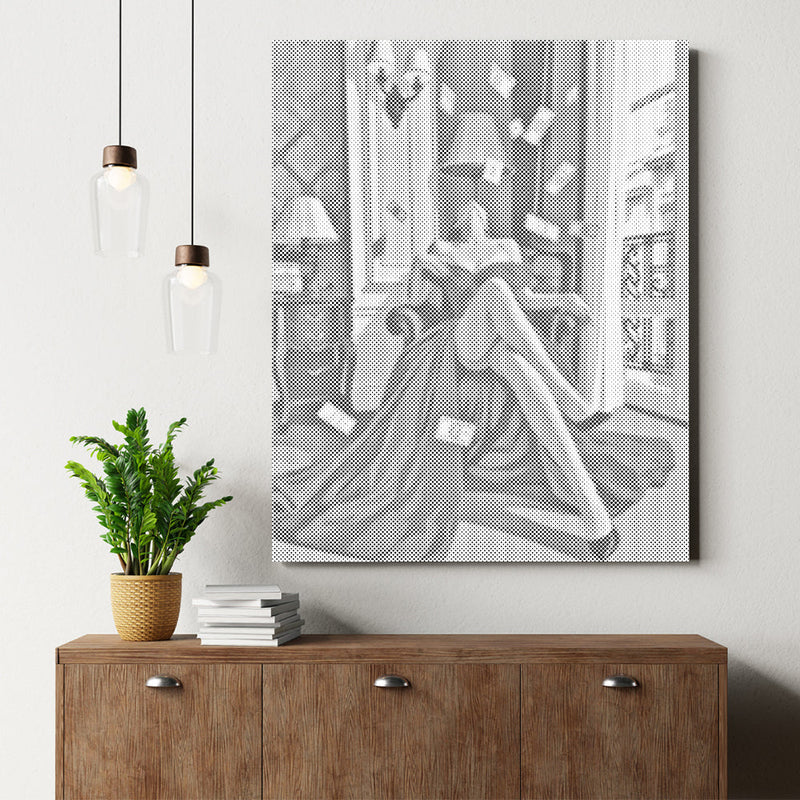 Actitud de un millón de dólares – Pintura de puntos