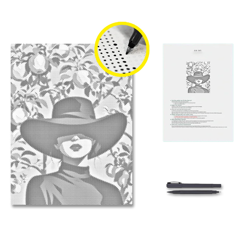 Jardín secreto – Pintura de puntos