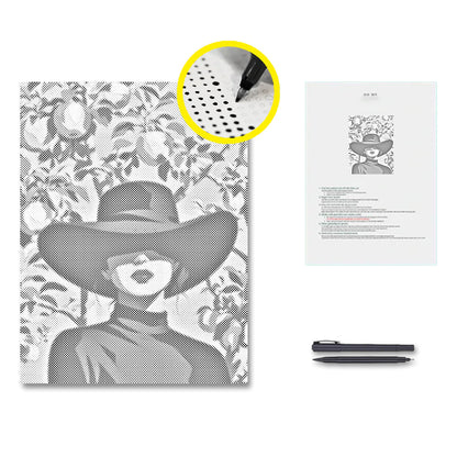 Jardín secreto – Pintura de puntos