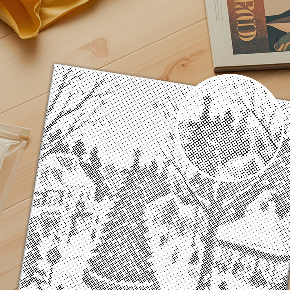 Nevada en diciembre – Pintura de puntos