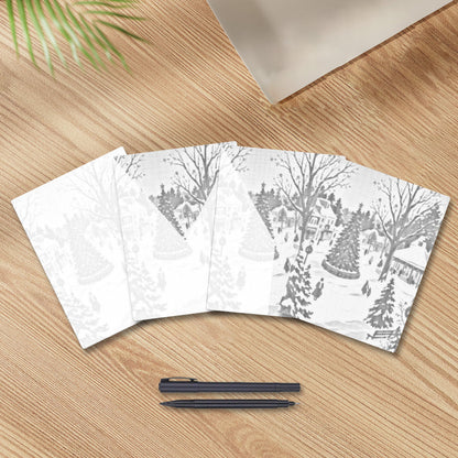 Nevada en diciembre – Pintura de puntos